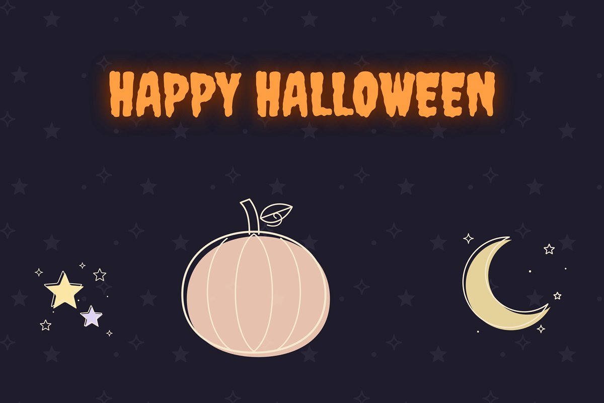 Halloween-Flagge